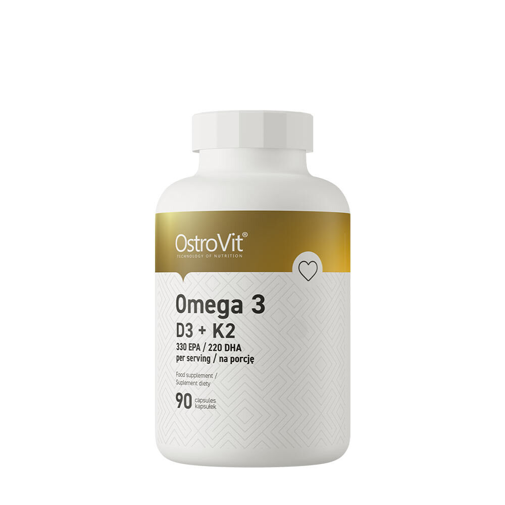 Ostrovit Omega 3 D3 + K2 (90 kapsler) - Viking Supplements