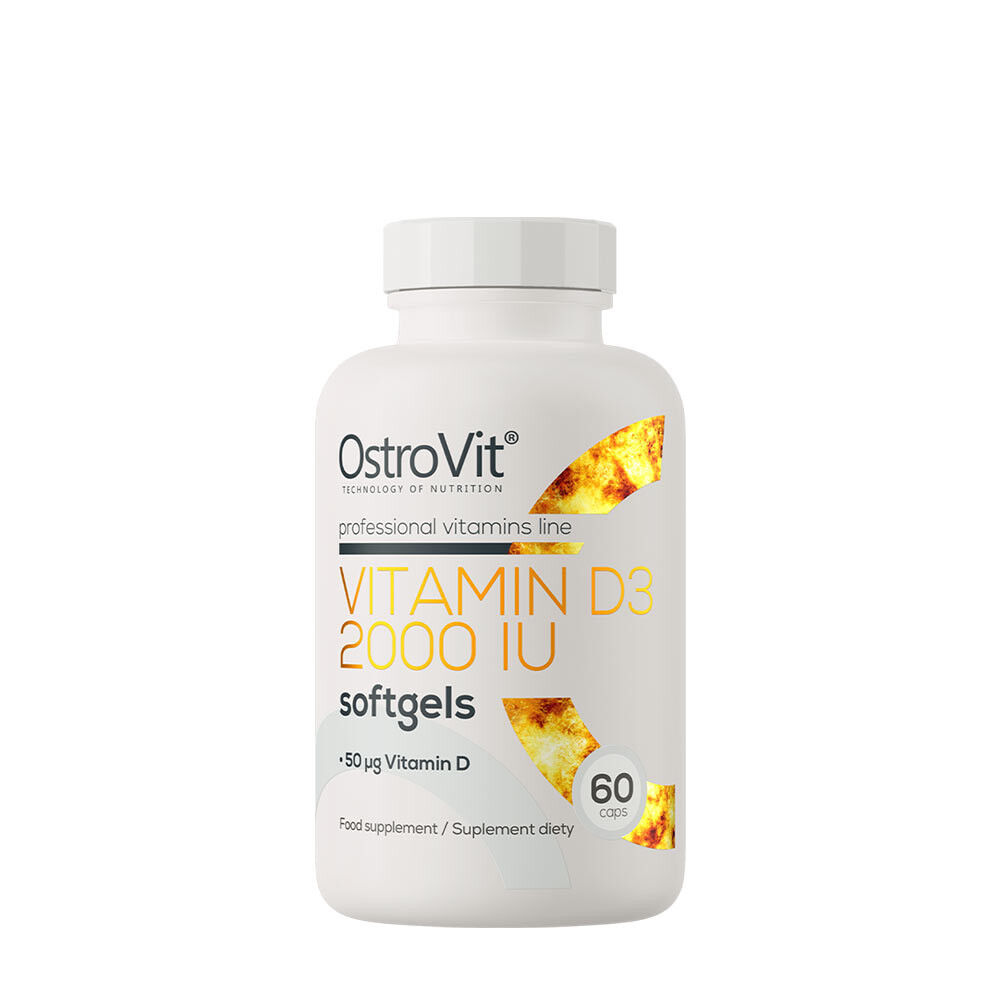 Ostrovit Vitamin D3 2000 IE (60 bløde kapsler) - Viking Supplements