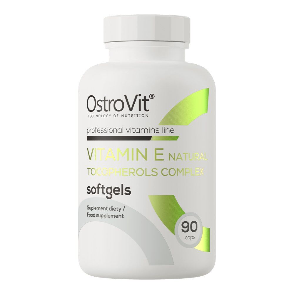 Ostrovit Vitamin E – Naturligt tocopherolkompleks (90 kapsler) - Viking Supplements