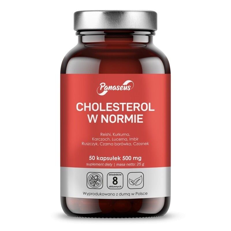 PANASEUS Cholesterol normal (50 caps) - Viking Supplements