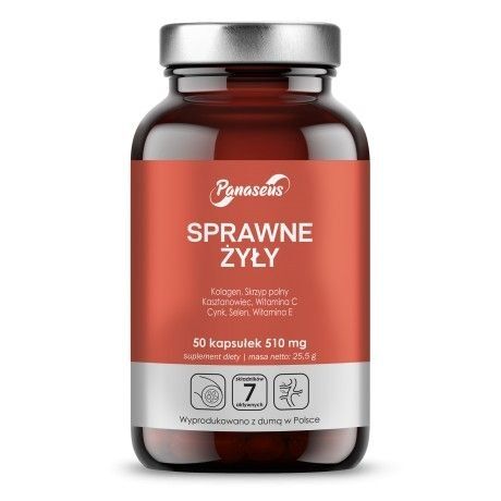 PANASEUS Efficient Veins (50 kapsler) – Viking Supplements