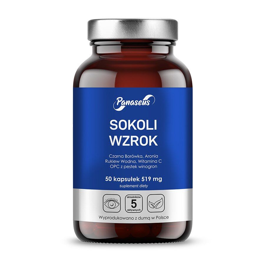 PANASEUS Falcon Eyesight (50 caps) - Viking Supplements