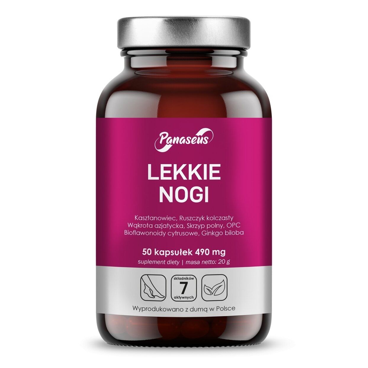 PANASEUS Light legs (50 caps) - Viking Supplements