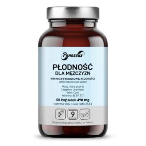 PANASEUS – Fertilitet hos mænd (50 kapsler) – Viking Supplements