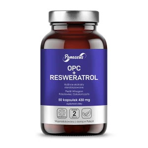 PANASEUS OPC + resveratrol (50 kapsler) - Viking Supplements