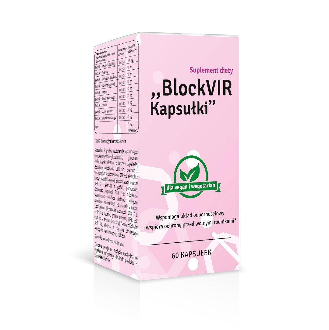 PCF BlockVIR Immunity (60 caps) - Viking Supplements