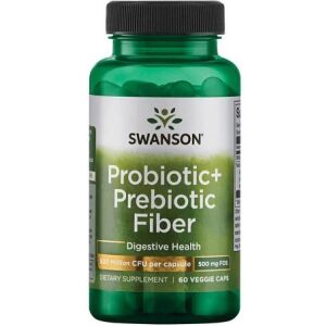 Probiotisk+ præbiotisk fiber – 60 vcaps – Viking Supplements