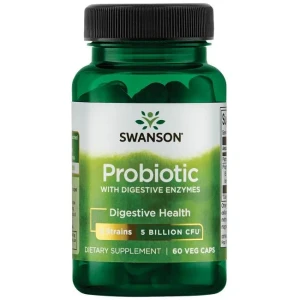 Probiotikum med fordøjelsesenzymer – 60 vcaps – Viking Supplements