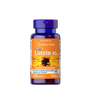 Puritans Pride Lutein 40 mg med zeaxanthin (120 bløde kapsler) - Viking Supplements