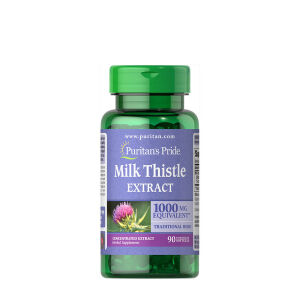 Puritans Pride Marietidsel 4:1-ekstrakt 1000 mg (silymarin) (90 bløde kapsler) – Viking Supplements