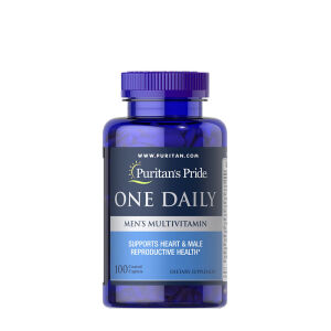 Puritan's Pride One Daily Multivitamin til mænd (100 kapletter) - Viking Supplements