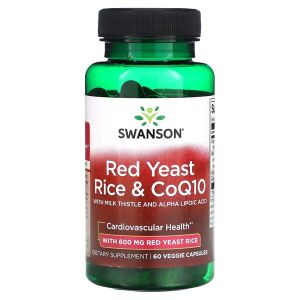 Rød gærris & CoQ10 – 60 vcaps – Viking Supplements