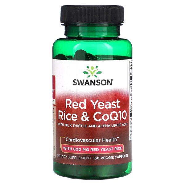 Rød gærris & CoQ10 – 60 vcaps – Viking Supplements