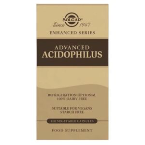 SOLGAR Advanced Acidophilus (100 kapsler) – Viking Supplements