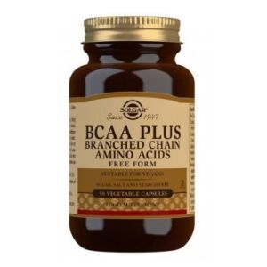 SOLGAR BCAA Plus Free Form (50 kapsler) - Viking Supplements