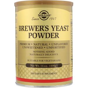 SOLGAR Bryggergærpulver (400 g / 14 oz.) - Viking Supplements
