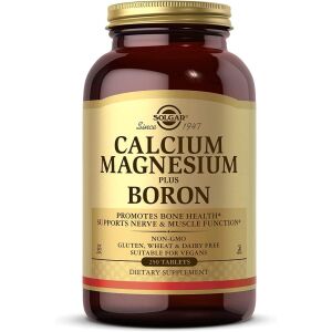 SOLGAR Calcium Magnesium plus Boron (250 tabs) - Viking Supplements