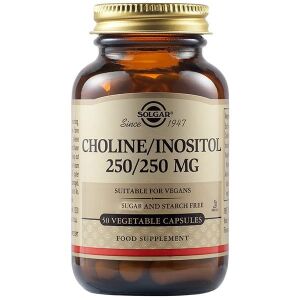 SOLGAR Kolin/Inositol 250 mg (50 kapsler) - Viking Supplements