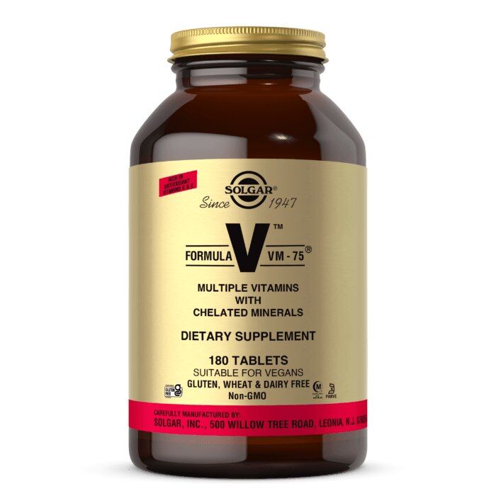 SOLGAR Formula VM-75 (180 tabs) - Viking Supplements