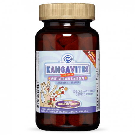 SOLGAR Kangavites – Vitaminer og mineraler (120 tabletter) – Viking Supplements