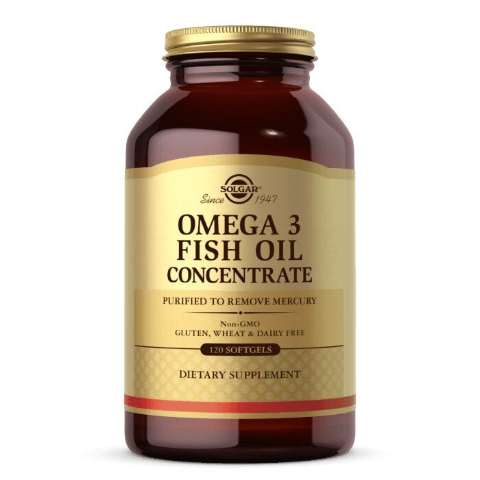 SOLGAR Omega 3 – Fiskoliekoncentrat (120 kapsler) – Viking Supplements