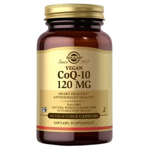 SOLGAR Vegetarian CoQ-10 120 mg (60 kapsler) - Viking Supplements