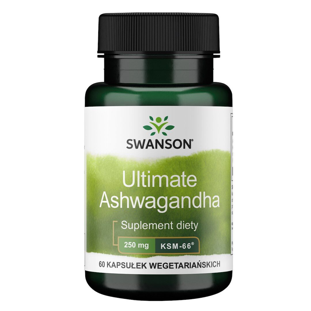 SWANSON Ashwagandha KSM-66 250 mg 60 kapsler - Viking Supplements