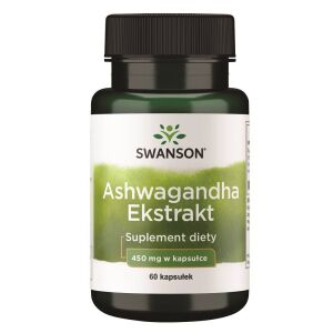 SWANSON Ashwagandha-ekstrakt 60 kapsler – Viking Supplements