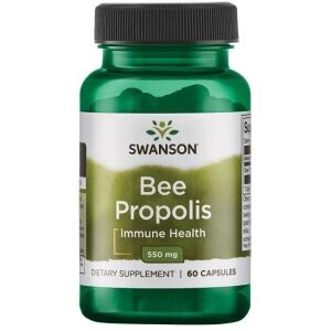 SWANSON Bi-propolis 550 mg, 60 kapsler – Viking Supplements