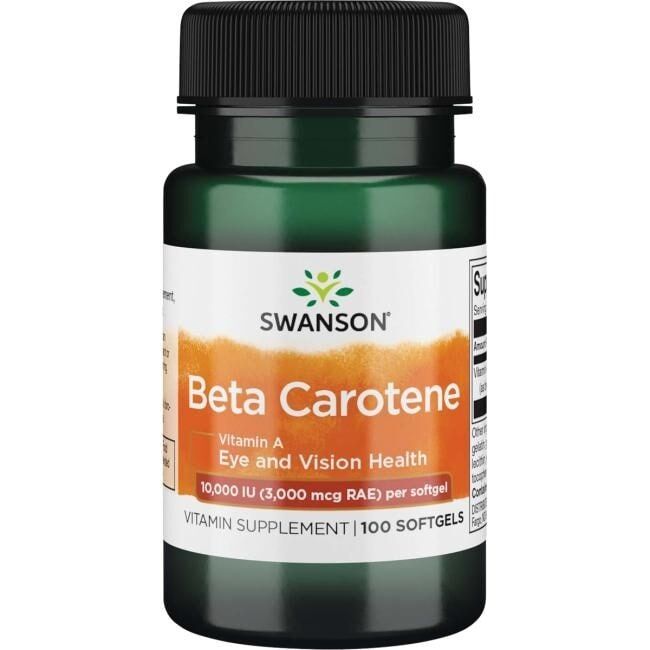 SWANSON Betakaroten 10.000 IU 100k – Viking Supplements