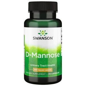 SWANSON D-mannose 700 mg 60 kapsler - Viking Supplements