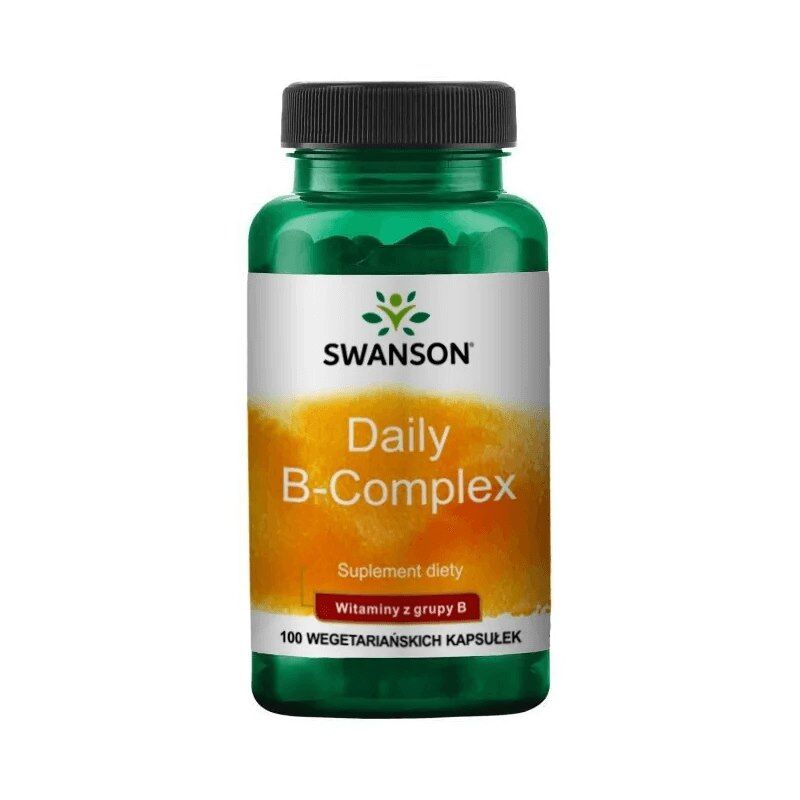 SWANSON Daily B-kompleks 100 kapsler - Viking Supplements