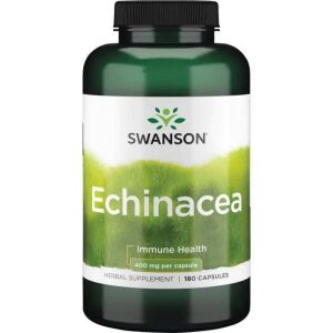 SWANSON Echinacea 400 mg 180 kapsler - Viking Supplements