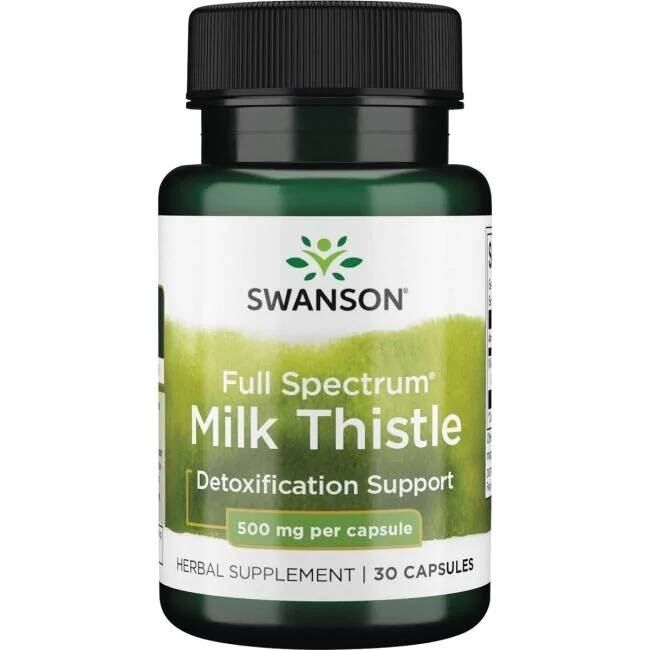 SWANSON FS Marietidsel 500 mg 30 kapsler - Viking Supplements
