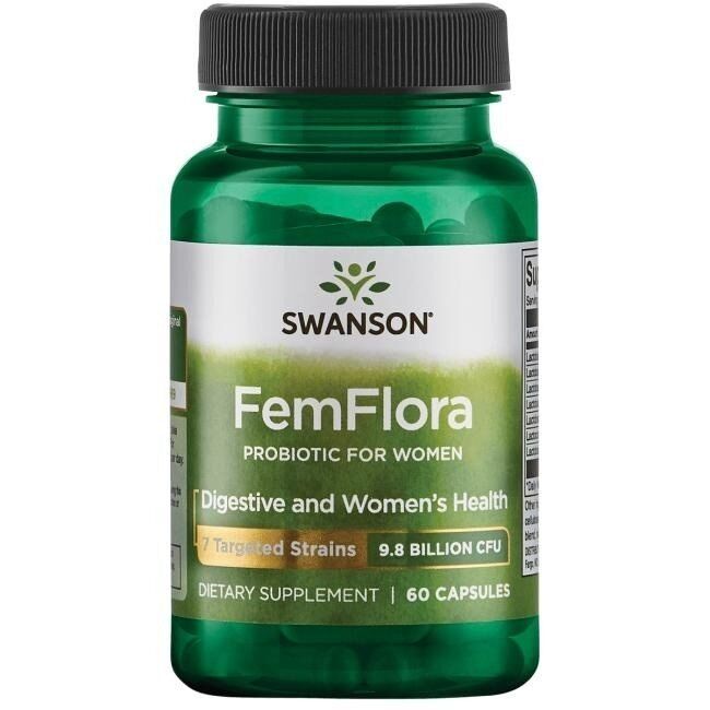 SWANSON Femflora 60 kapsler - Viking Supplements
