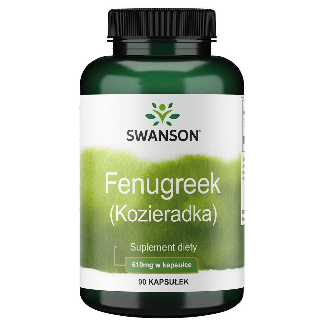 SWANSON Bukkehorn (Kozieradka) 610 mg 90 kapsler - Viking Supplements