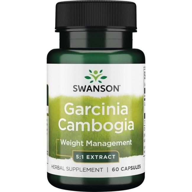 SWANSON Garcinia Cambogia-ekstrakt 60 kapsler - Viking Supplements