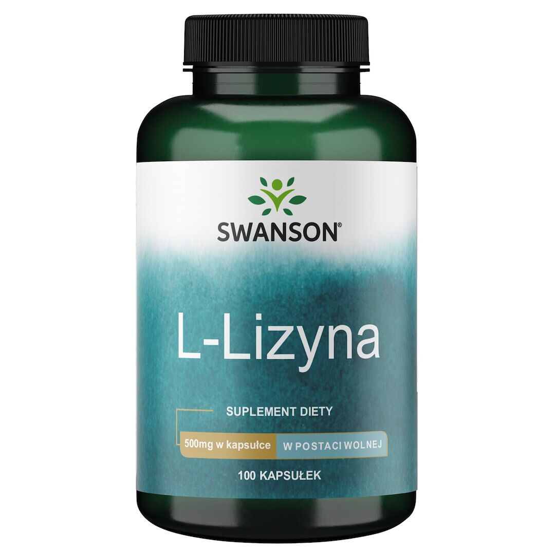 SWANSON L-lysin 500 mg 100 kapsler - Viking Supplements