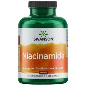SWANSON Niacinamid 500 mg, 250 kapsler – Viking Supplements