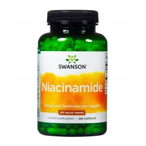 SWANSON Niacyna 250 mg, 250 kapsler – Viking Supplements