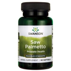 SWANSON Saw Palmetto-ekstrakt 320 mg, 60 softgels – Viking Supplements