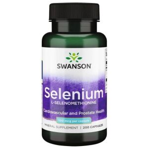 SWANSON Selen SeLECT 100 mcg 200 kapsler - Viking Supplements