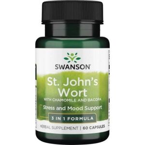SWANSON St. John’s Triple Complex 60 kapsler - Viking Supplements