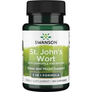 SWANSON St. John's Triple Complex 60 kapsler - Viking Supplements