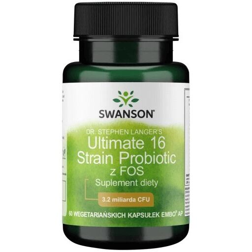 SWANSON Ultimate – formel med 16 stammer, 60 dr vca – Viking Supplements