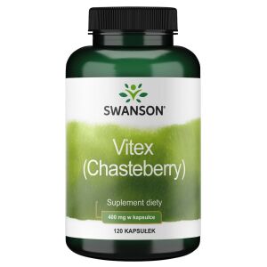 SWANSON Vitex (kyskebær) 400 mg 120 kapsler - Viking Supplements