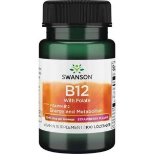SWANSON Vitamin B-12 1000 mcg 100 sugetabletter – Viking Supplements