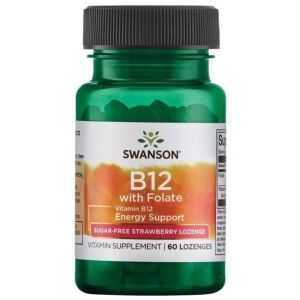 SWANSON Vitamin B-12 + folinsyre 60 tabletter – Viking Supplements