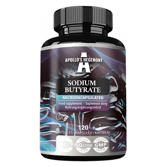 Mikroindkapslet natriumbutyrat – 120 kapsler – Viking Supplements