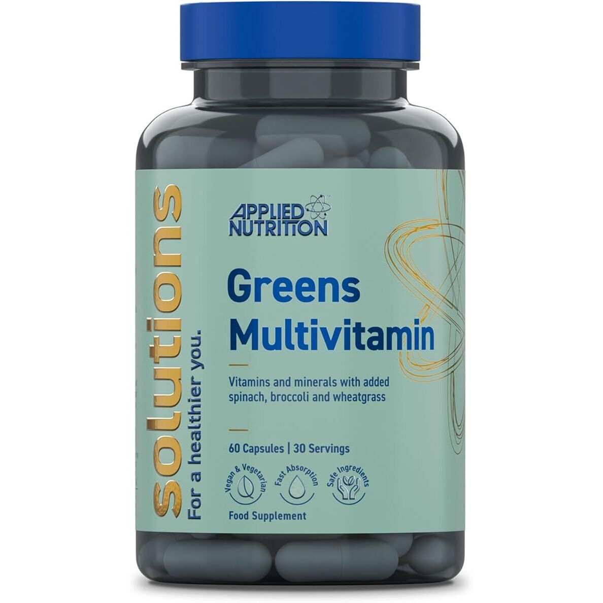 Solutions Greens Multivitamin – 60 kapsler – Viking Supplements